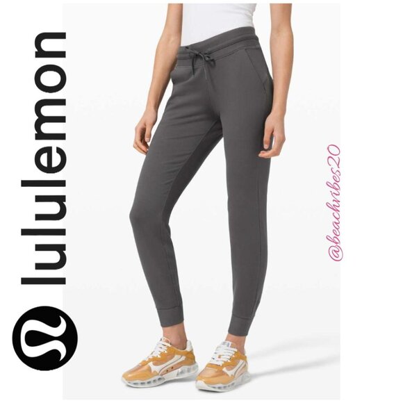 LULULEMON ATHLETICA Ready to Fleece Jogger Graphite Grey 8 EUC LL-217 - Picture 2 of 12